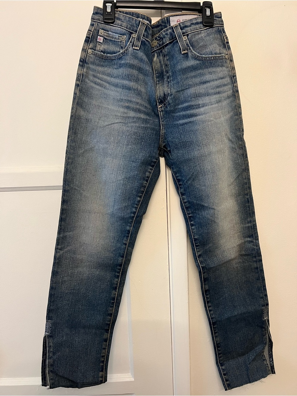 Ag Adriano Goldschmied Isabelle High rise straight crop Jean